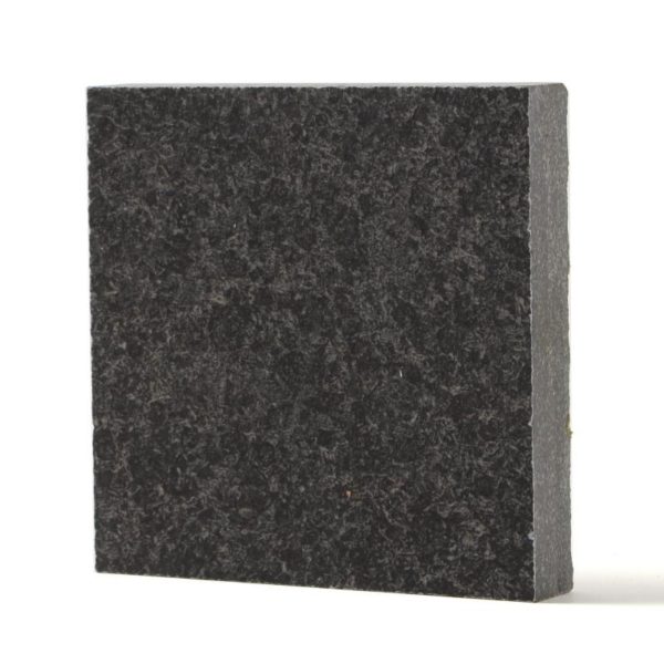 RY63201 Black flamed surface artificial granite stone