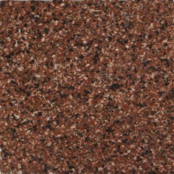 RY63215 Pietra di granito artificiale a superficie rosso bocciardata