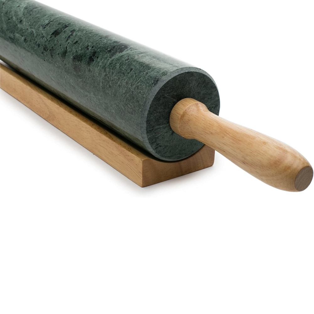 Marble Rolling Pin And Base Runyao